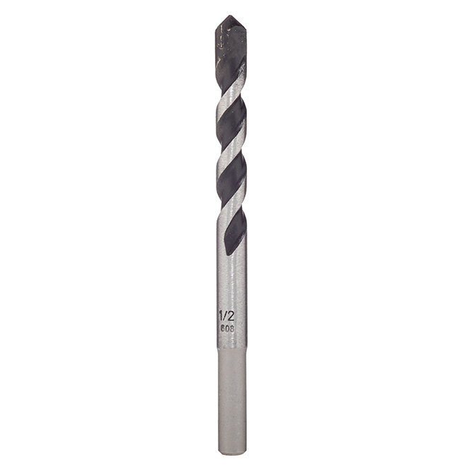 EAB Masonry Drill Bit - 1/2-in x 6-in - Carbide Tip - 3 1/4-in Cutting Depth