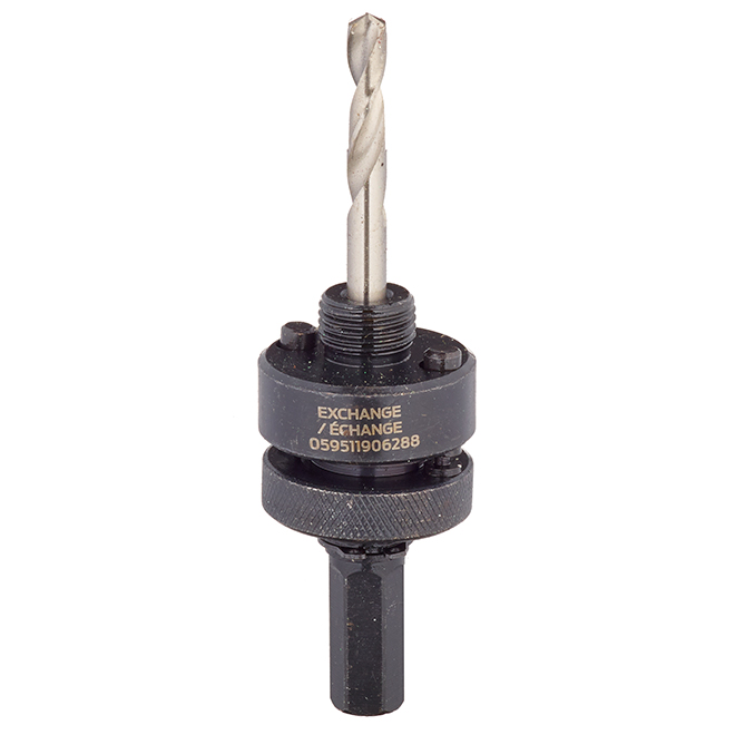 EAB Hex Shank Mandrel - 7/16-in - Steel - Pilot Drill