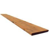 1-in x 6-in x 8-ft Brown Pressure Treated Wood D4S