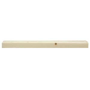 Dogberry Collections 36 W x 7 D x 3-in H Unfinished Smooth Floating Traditional Timber Shelf