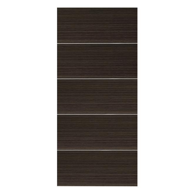 Concept SGA 32-in x 80-in Prefinished Espresso Murage Interior PVC Slab Door