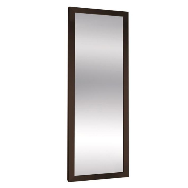 Concept SGA Espresso Mirrored Sliding Door 24-in x 80-in