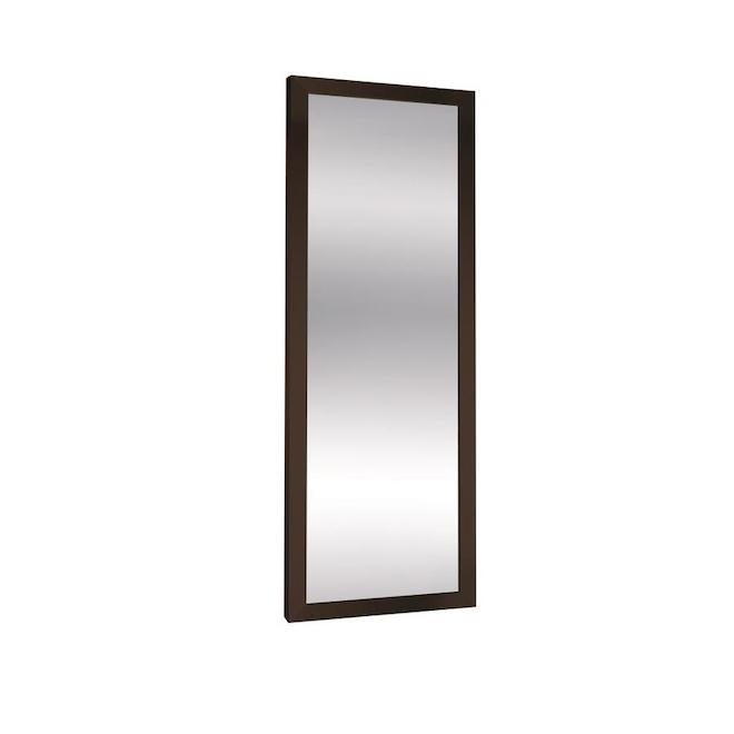 Concept SGA Espresso Mirrored Sliding Door 42-in x 82-in