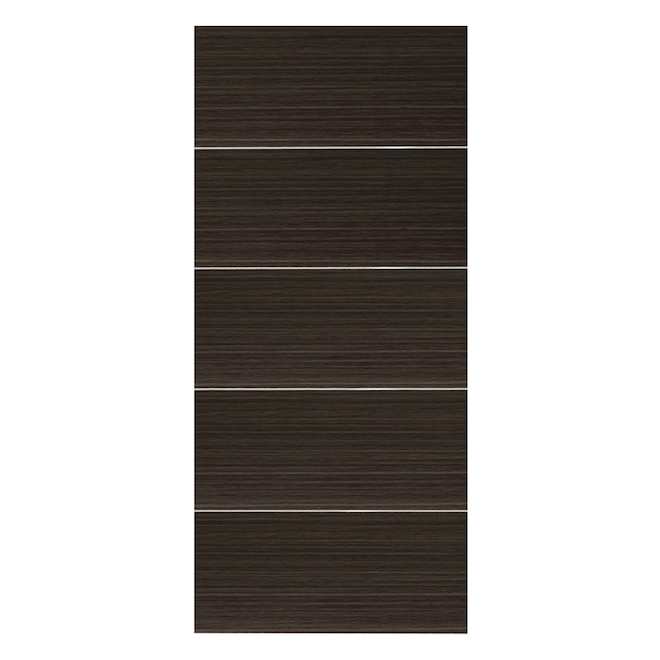 Concept SGA 36-in x 80-in Espresso Murage Interior PVC Slab Door