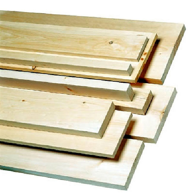 Metrie 1-in x 6-in x 6 pi Knotty Pine Board - White