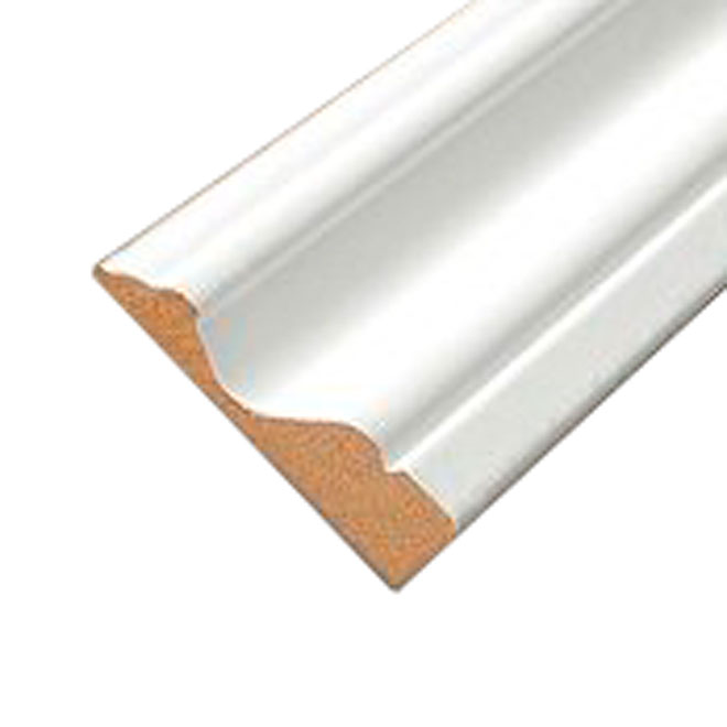 Alexandria Moulding Colonial-Style Casing - 2 3/4-in H x 5/8-in T - Medium Density Fibreboard - Primed - White
