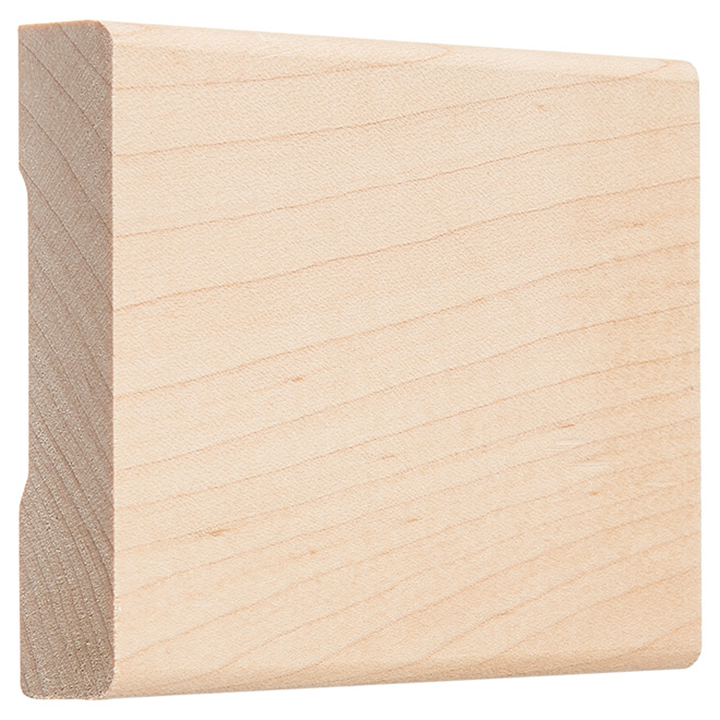 Alexandria Window and Door Casing - Contemporary - Maple Wood - Sold by Linear Foot - Natural Finish