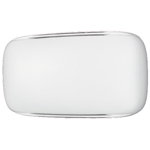 Globe Contemporary Electronic Door Chime - 9-in - White