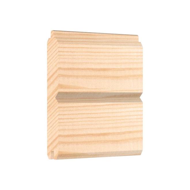 Metrie 1-in x 6-in x 8-ft Interior MDF Baseboard 17/19 - 4/pqt