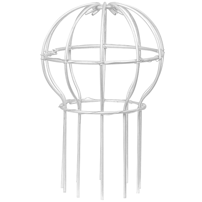 Primeau 1-Pack 2-in White Galvanized Steel Hi-Bak Roof Strainer