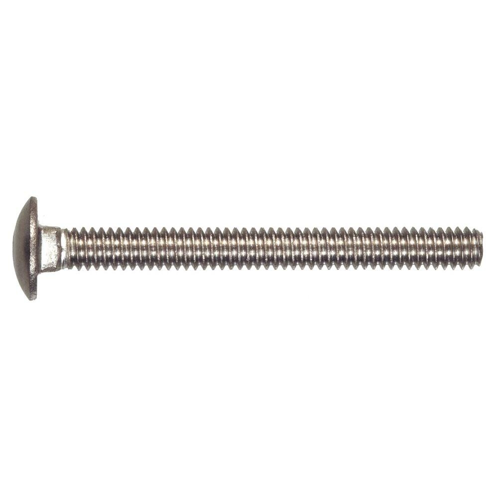 3/8" x 2-1/2" Carriage Bolt - Zinc Plated - Grade 2 - UNC