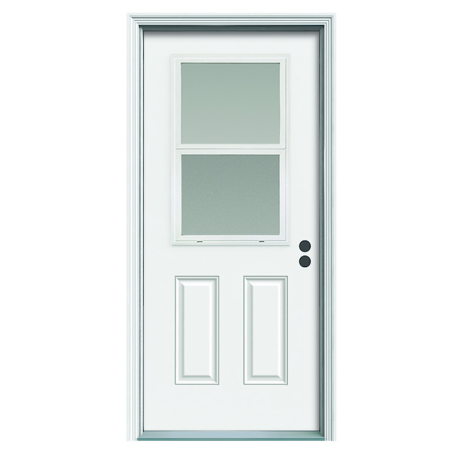 Reliabilt Ventlite Steel Entry Door 34-in x 80-in