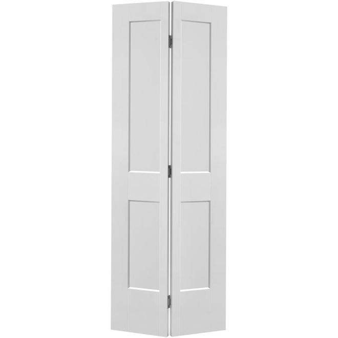 36-in x 80-in Logan Primed Bifold Interior Door