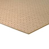 Standard Hardboard Pegboard - 1/4" x 2' x 4'