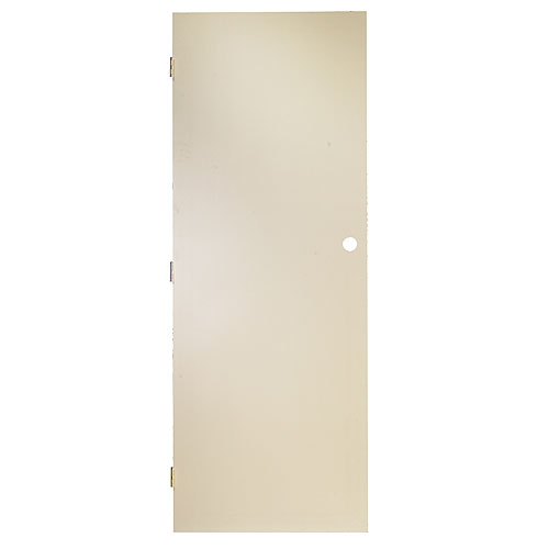 30-in x 80-in Hardboard Primed Interior Door Pre-Machined