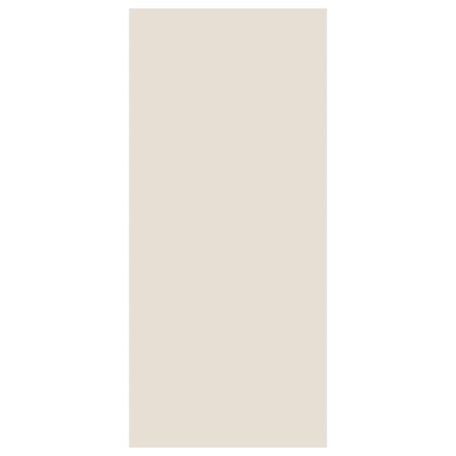 Metrie 34-in x 80-in Flush Primed Hardboard Door Slab