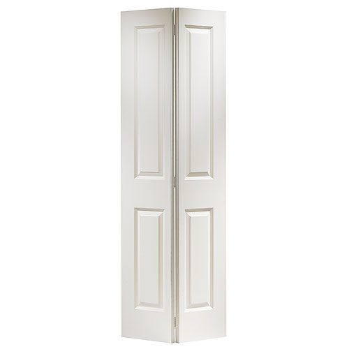24-in x 80-in 2-Panel Smooth Primed Bifold Interior Door
