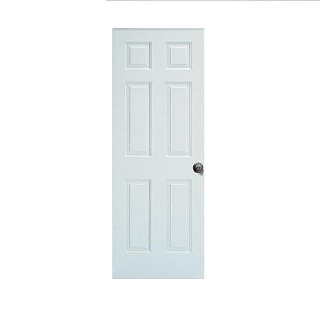 Metrie 30 W x 80 H x 1 3/8-in T6-Panel Interior Hollow-Core Primed Door