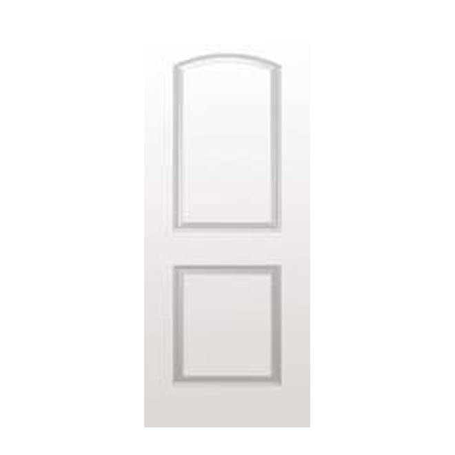 Metrie 2-Panel Roman Slab Door - Primed Moulded Composite - 30-in x 80-in x 1 3/8-in