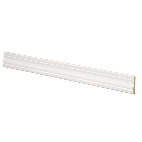 Metrie Casing Moulding - Primed - 7/16-in T x 2 1/4-in W - Sold by Linear Foot - U/L MDF