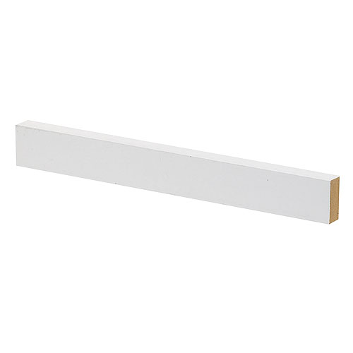 Metrie MDF Flat Stock - Primed - Eased Edges - 11/16-in T x 2-in W