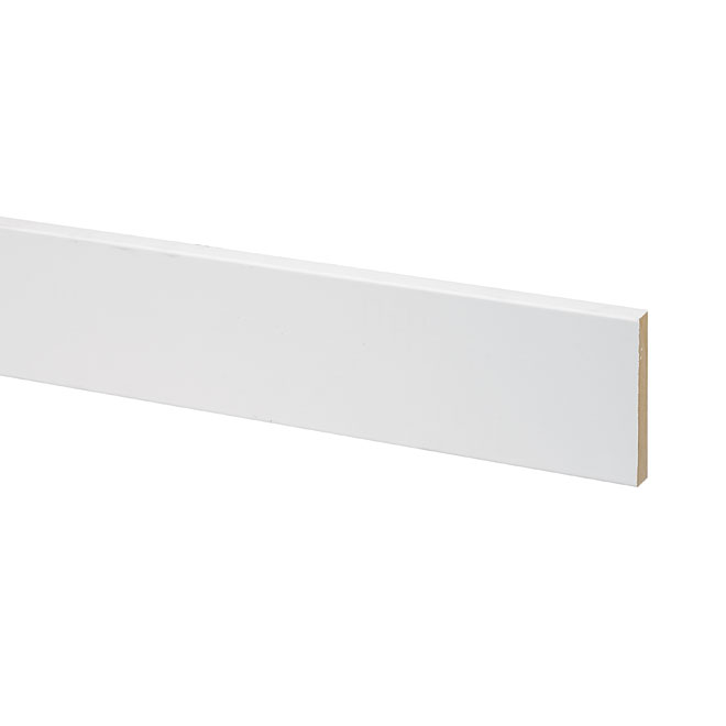 Metrie MDF Flat Stock - Primed - Eased Edges - 11/16-in T x 3 1/2-in W
