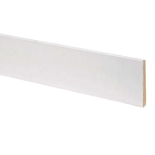 Metrie MDF Flat Stock - Primed - Eased Edges - 11/16-in T x 4 9/16-in W
