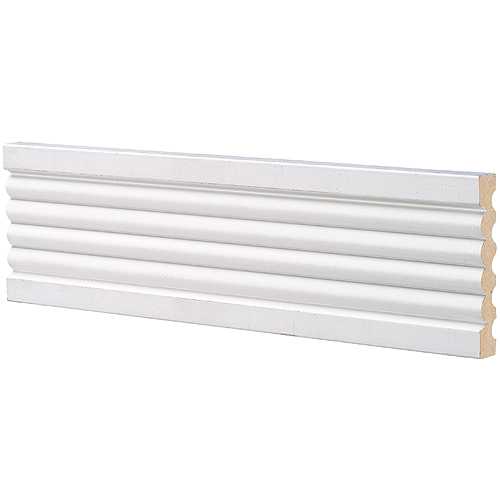 Metrie Window Door Casing - 9/16-in T x 3 3/8-in W - Primed Finish - Medium Density Fiberboard