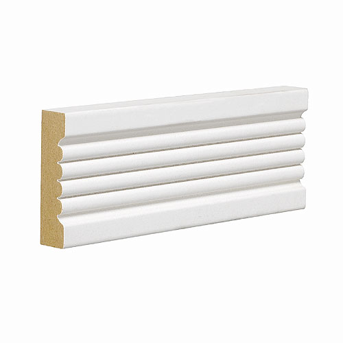 Metrie Casing - Primed - MDF - White - Traditional