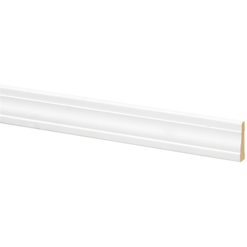 Metrie Casing - Primed - Finger-Jointed Pine - White- Sold by Linear Foot