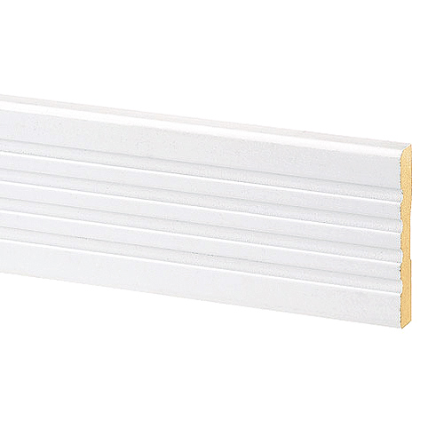 Metrie Window and Door Casing - White Primed - Sold By Linear Foot - Medium Density Fibreboard - 9/16-in T x 3 1/4-in W