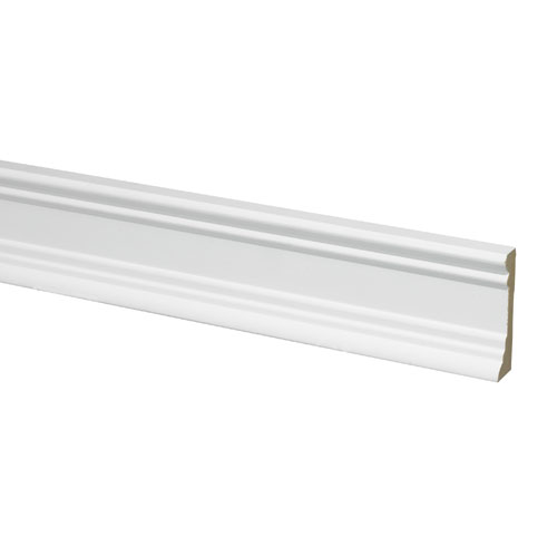 Metrie Architrave Moulding - 1 3/16-in T x 3 3/4-in W - Sold By Linear Foot - MDF