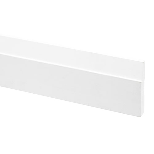 Metrie 3/4-in x 3 1/2-in Primed Jointed Poplar Casing Moulding - Sold by Linear Foot