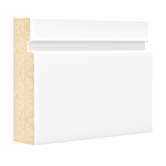 Metrie Very Square Primed MDF Casing - 2 3/4-in x 3/4-in