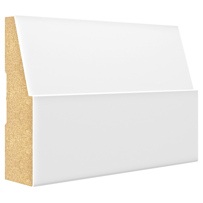 Metrie Very Square Scene II Primed MDF Casing - 3 1/2-in