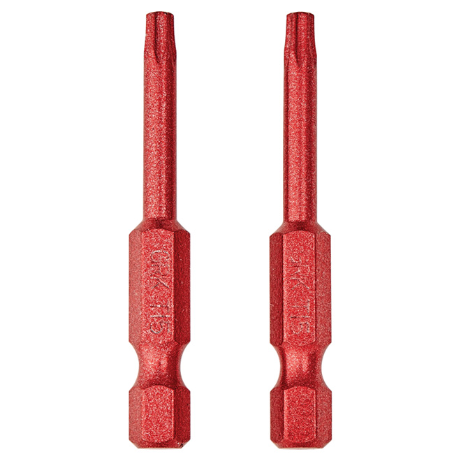 Star Driver Bits - T15 - 2" - 2-Pack