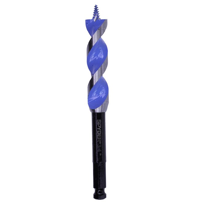 Spyder Stinger Woodboring High-Speed Steel Auger Bit- Single Pack - 3/4 x 6-1/2-in