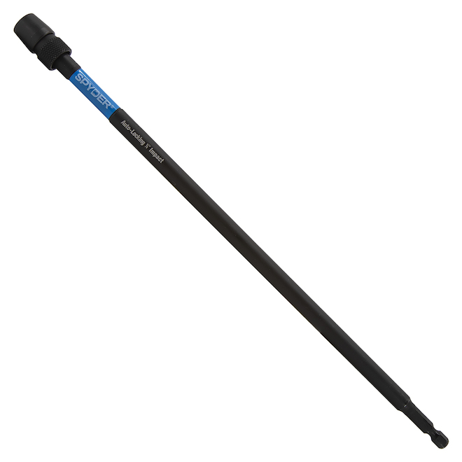 Spyder 1-Piece - 12-in x 1/4-in, Magnetic Torsion Impact Bit Holder