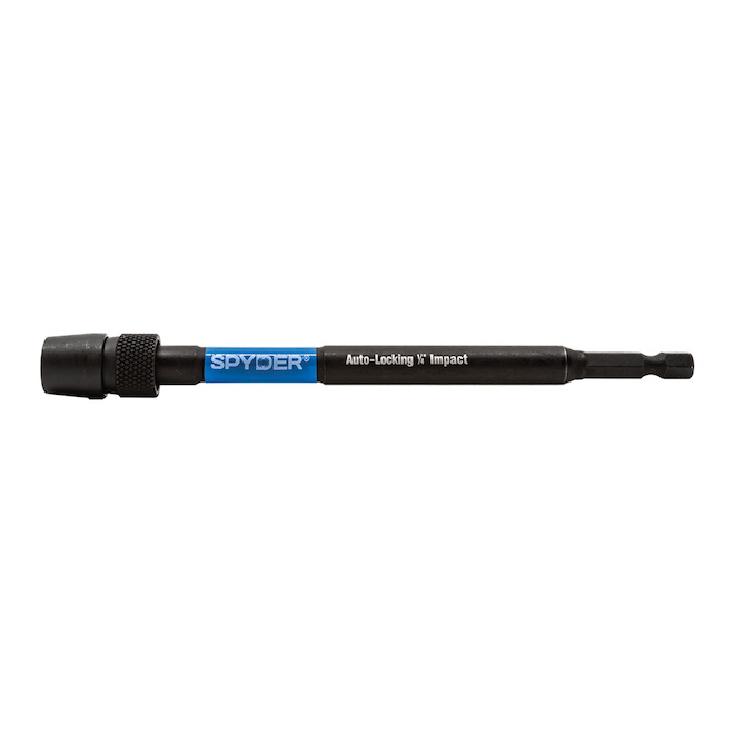 Spyder 1-Piece - 1/4-in x 6-in, Quick Change Impact Bit Holder