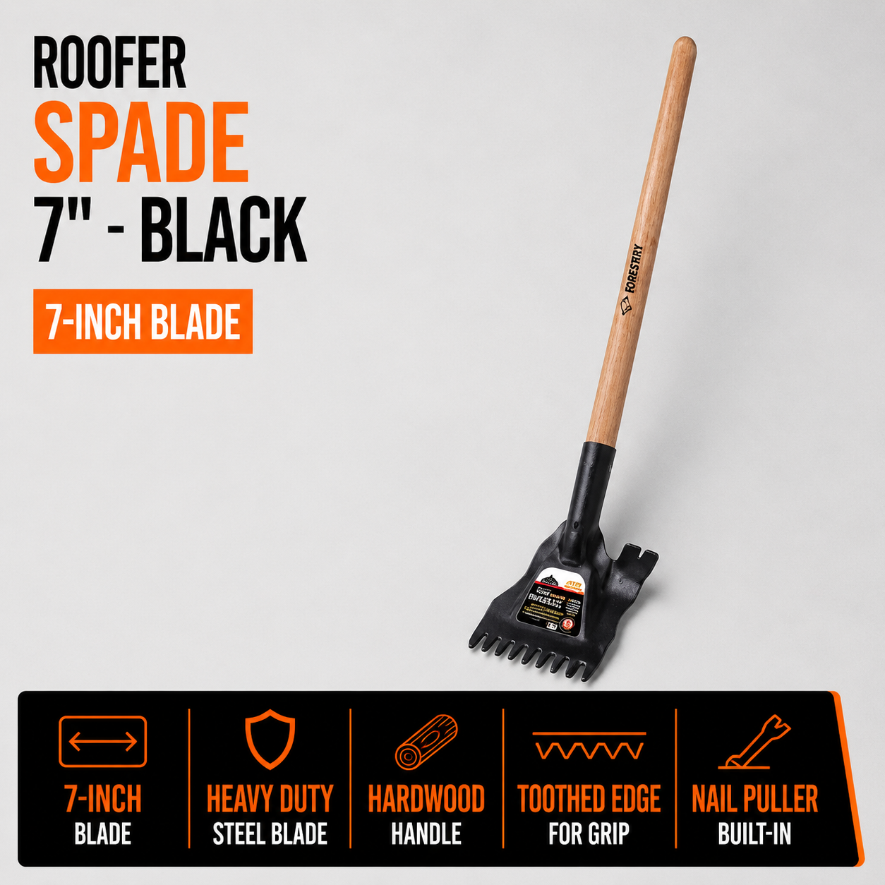 Roofer Spade - 7 - Blacks