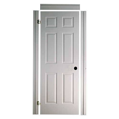Metrie Interior Door - Primed White - Traditional Style - 6 Panel