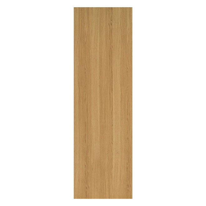 Metrie Interior Door Slab - Natural Oak - 24-in W x 80-in H x 1 3/8 T - Flush