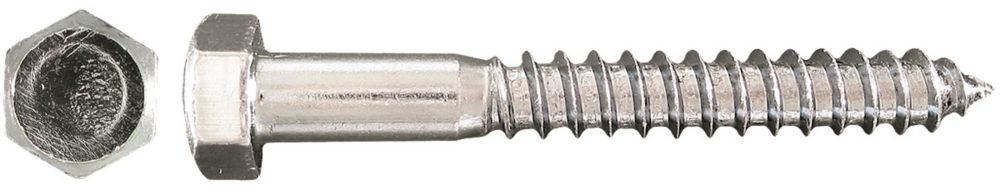 3/8" x 2" Hex Head Lag Bolt - Zinc Plated