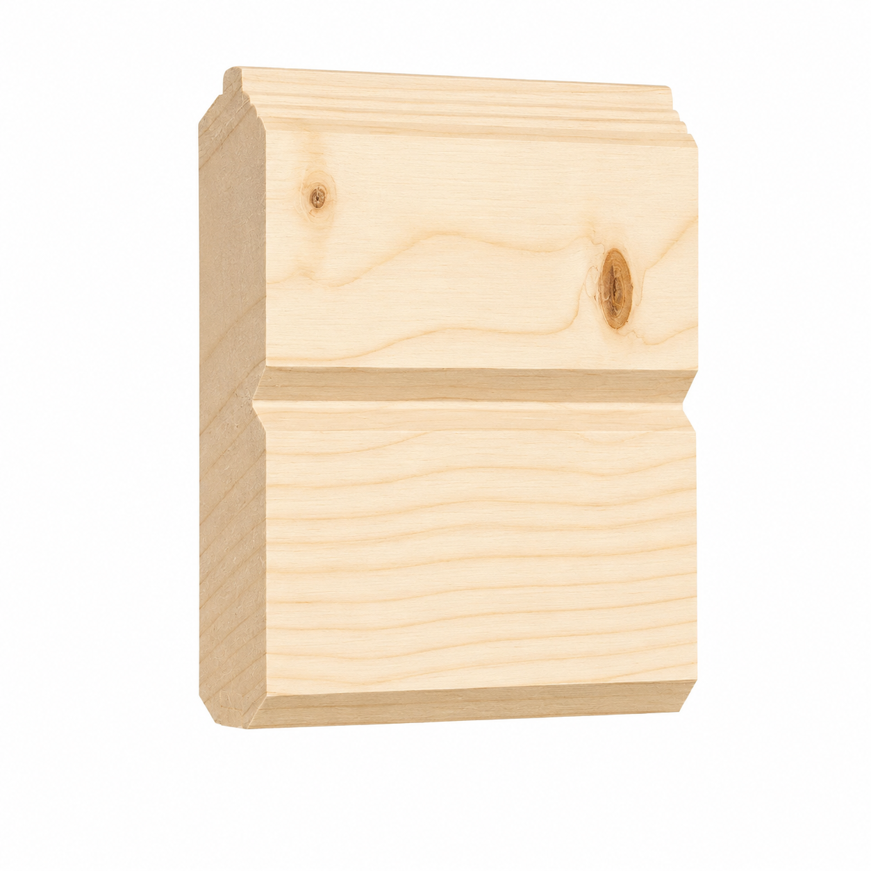 Metrie Solid Knotty Pine 1-in x 6-in x 12-ft