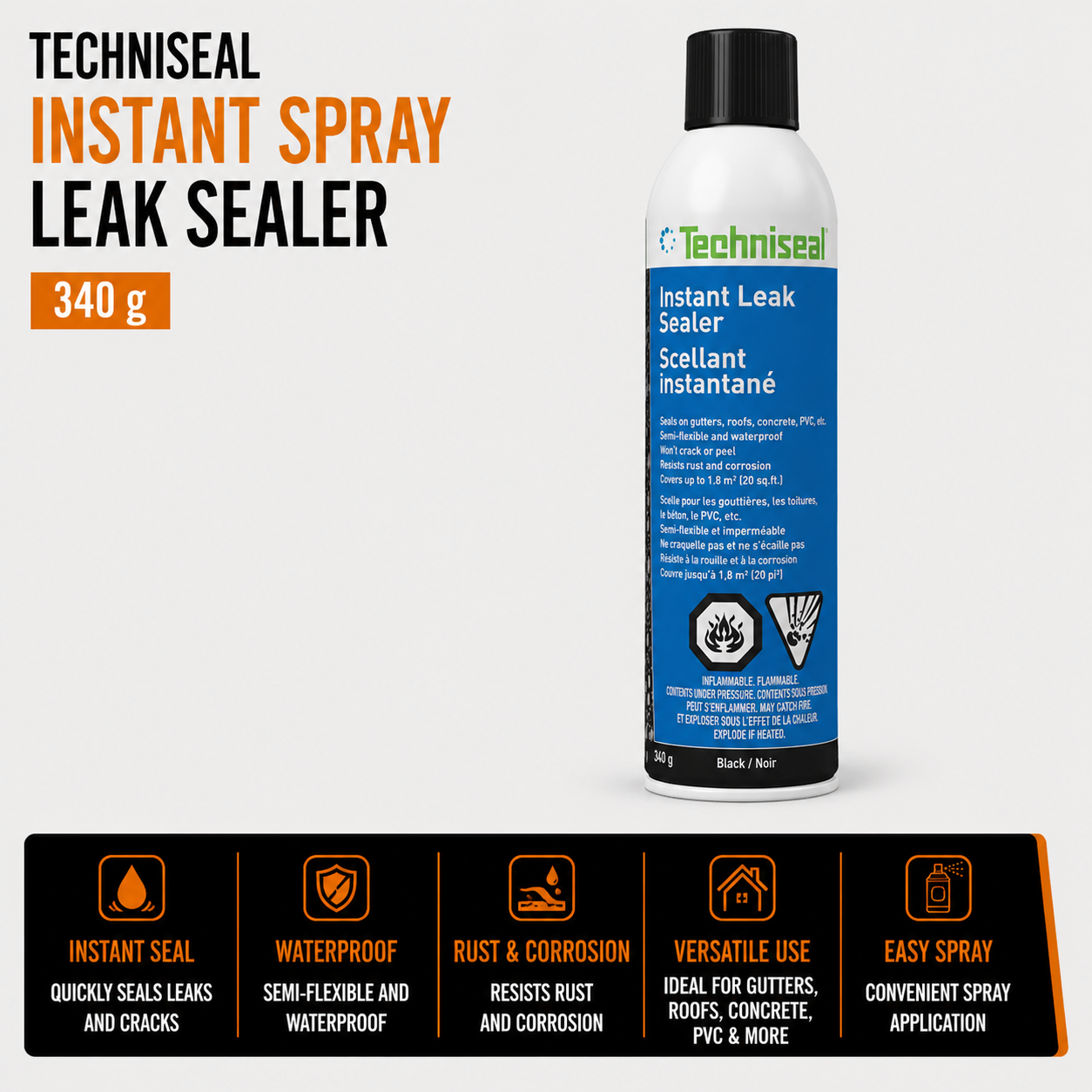 Instant Spray Leak Sealer