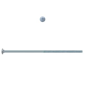 3/8" x 12" Carriage Bolt - Zinc Plated - Grade 2 - UNC