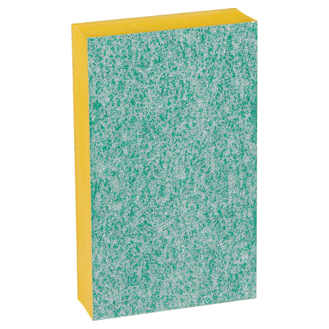 Gator Premium Sanding Sponge - 100-Grit - Abrasive Foam - 5-in H x 1-in L x 3-in W