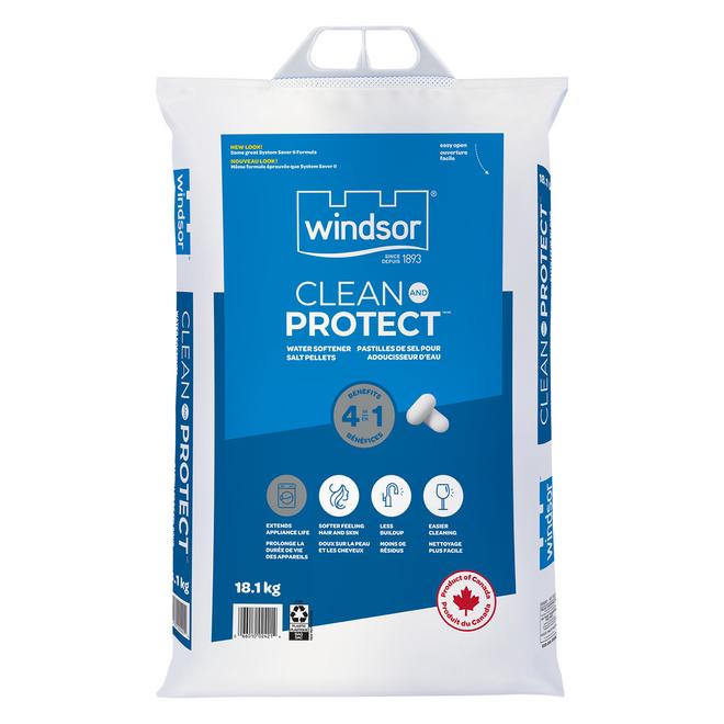 Windsor Clean and Protect 18.1-kg 4-in-1 Pellets Water Softener Salt