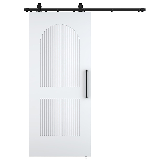 Landon & Co. Barn Door Kit with 2 Panels 36-in - Off-White