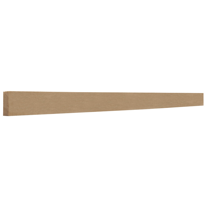 D4S Finger Jointed Pine Moulding - 1" x 2" x 8' - Natural